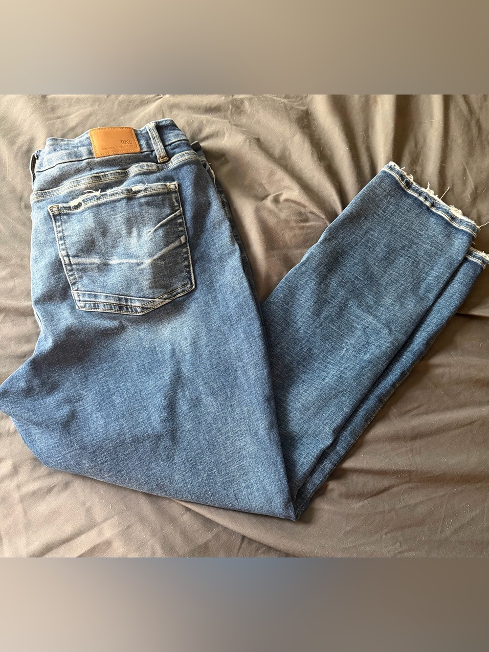 BKE women’s Gabby curvy fit High Rise skinny Jeans
